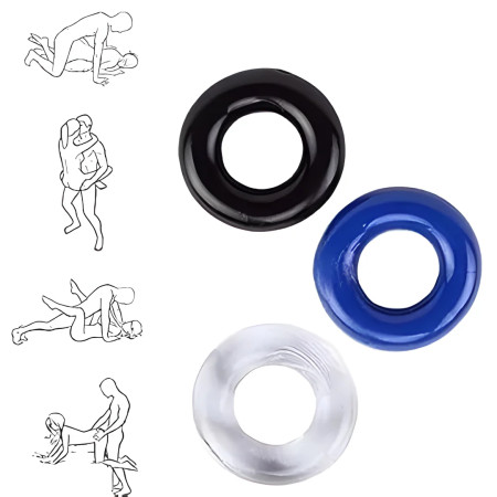 Max Performance Cock Ring (লুব্রিকেট জেল ফ্রি)